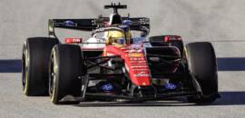 F1: Hamilton lidera ranking de tempos nos testes de Barcelona