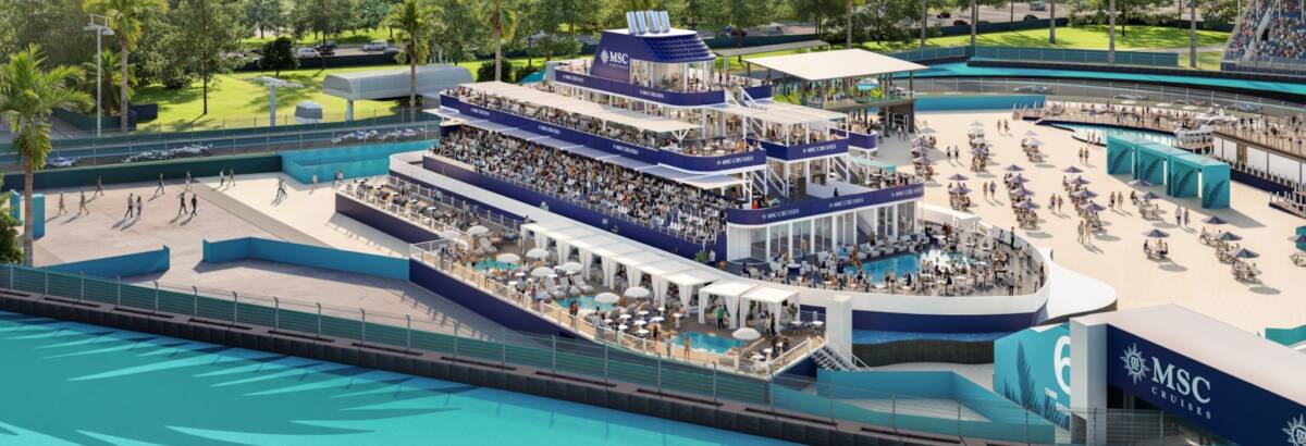 F1: GP de Miami terá camarote em formato de iate no lugar da marina fake