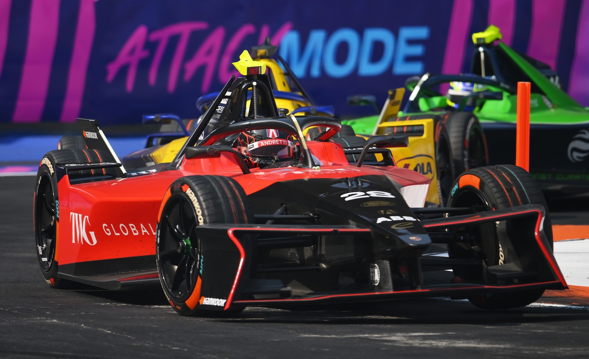 Felipe Drugovich completou o E-Prix do México com evolução na Fórmula E