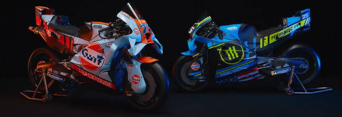 MotoGP: Trackhouse revela duas pinturas e projeta evolução em 2026