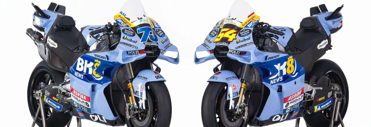 MotoGP: Gresini revela moto 2026 e mira nova temporada forte