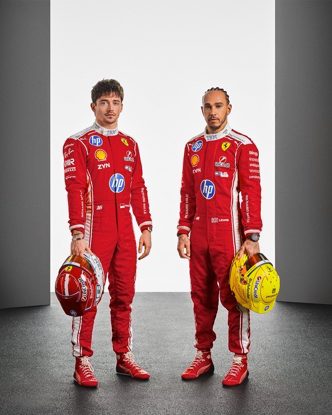 Ferrari divulga uniforme de corrida para temporada 2026 da Fórmula 1
