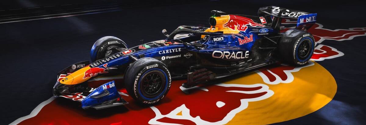 F1: Red Bull apresenta pintura para temporada 2026