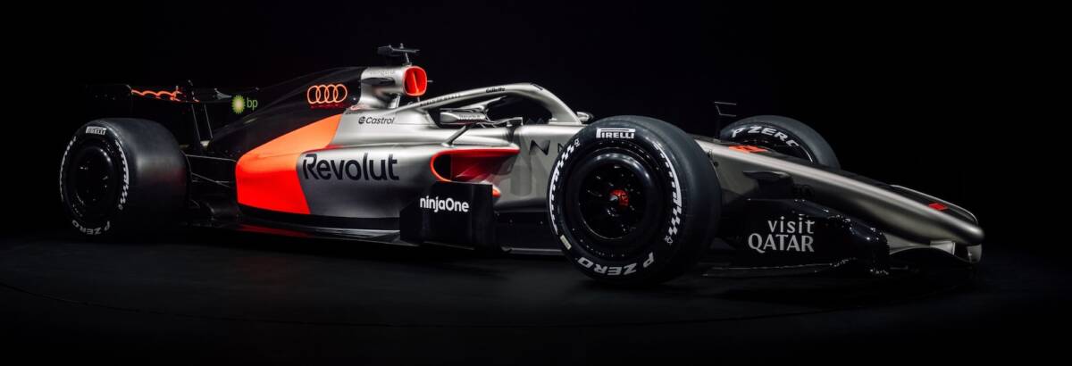 F1: Confira as fotos da pintura da Audi para 2026