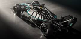Galeria: Confira as imagens do Mercedes W17 para a F1 2026