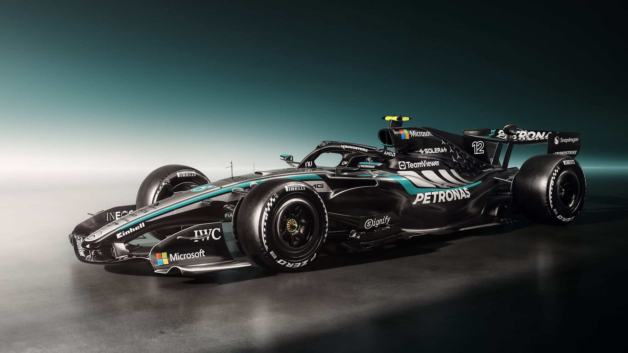 Galeria: Confira as imagens do Mercedes W17 para a F1 2026