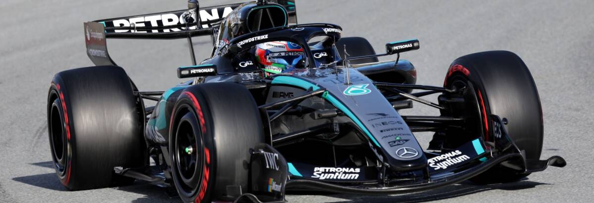 F1: Antonelli supera Russell e marca o melhor tempo do dia em Barcelona