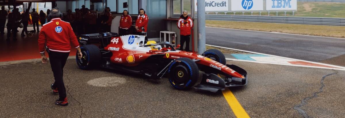 F1: Hamilton admite empolgação com Ferrari SF-26