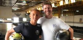 Jovem do kart da Bahia ganha destaque no Esporte Espetacular