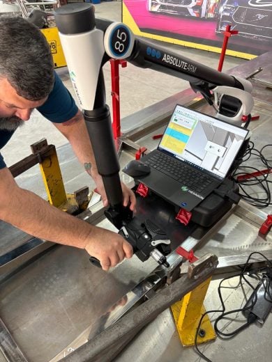 Tecnologia 3D moderniza inspeções técnicas da NASCAR Brasil