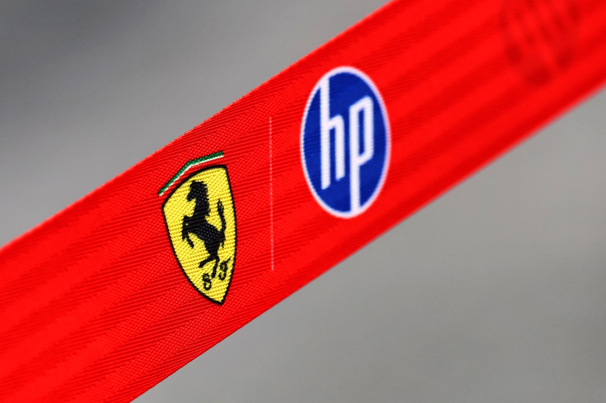 Ferrari logo.