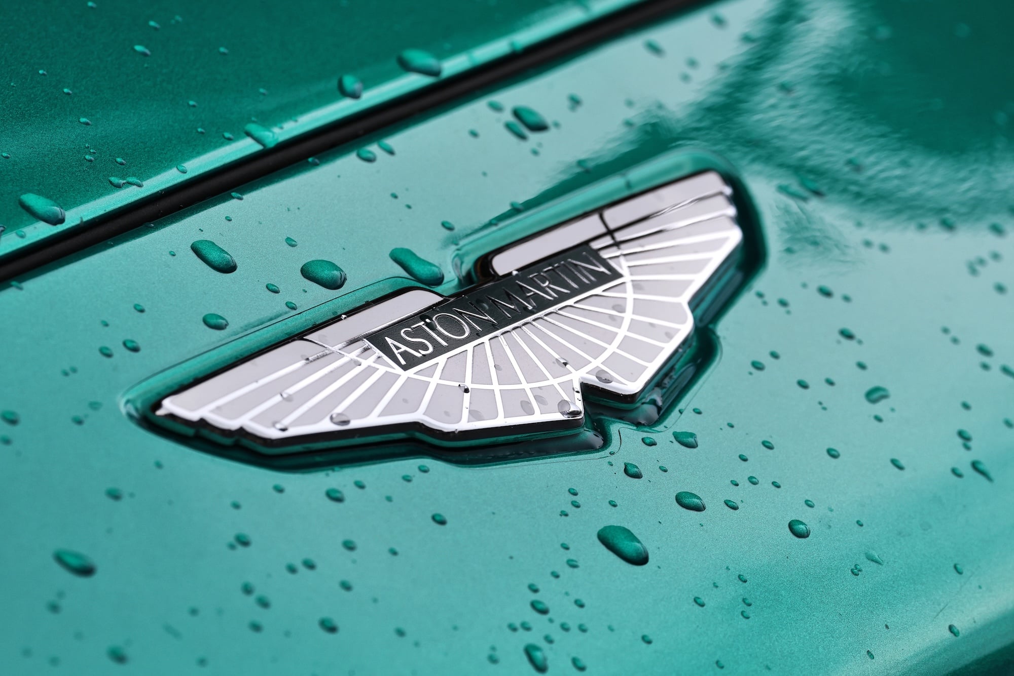 Aston Martin logo.