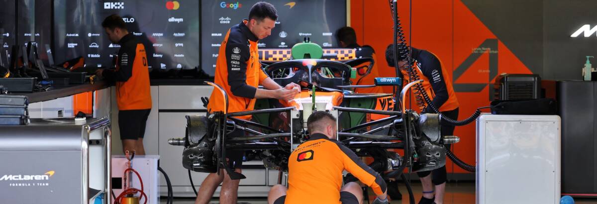 F1: McLaren liga carro de 2026 pela primeira vez antes dos testes