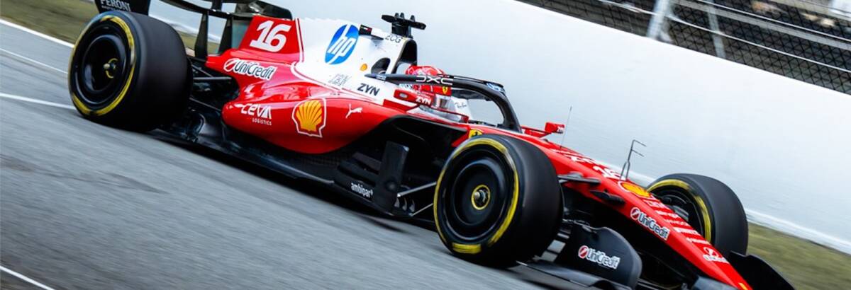 F1: Leclerc lidera última manhã de testes em Barcelona pela Ferrari