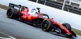 F1: Leclerc lidera última manhã de testes em Barcelona pela Ferrari