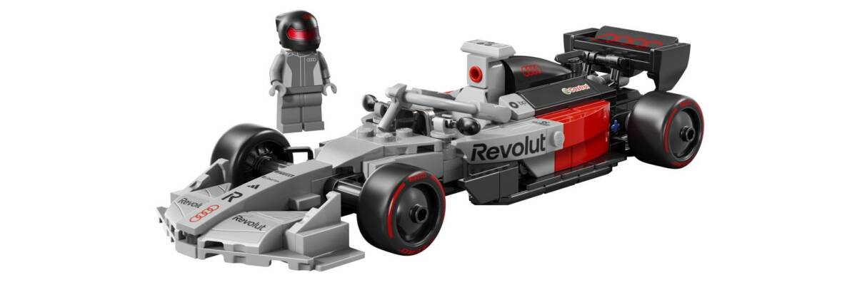 F1: Lego lança primeiro carro da temporada 2026 da Audi