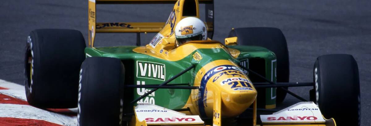 F1: Carro de estreia vencedora de Schumacher vai a leilão