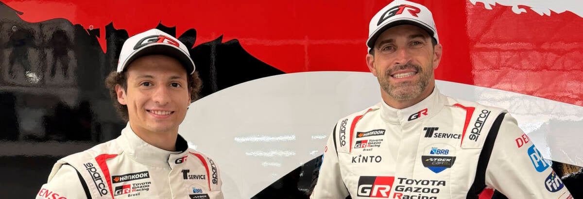 TOYOTA GAZOO Racing apresenta carros de Ricardo Zonta e Alfredinho Ibiapina na Stock Car