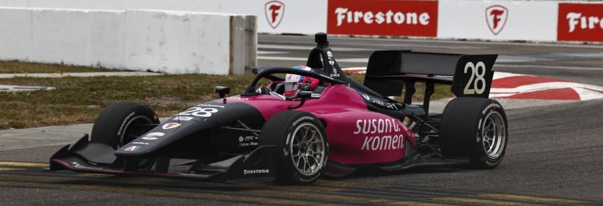 Indy NXT: Taylor lidera trinca da Andretti em St. Pete. Fittipaldi fica no top-5