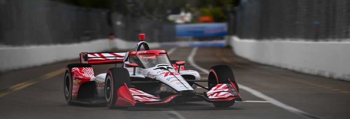 Indy: VeeKay acerta volta no final e lidera segundo treino em St. Pete