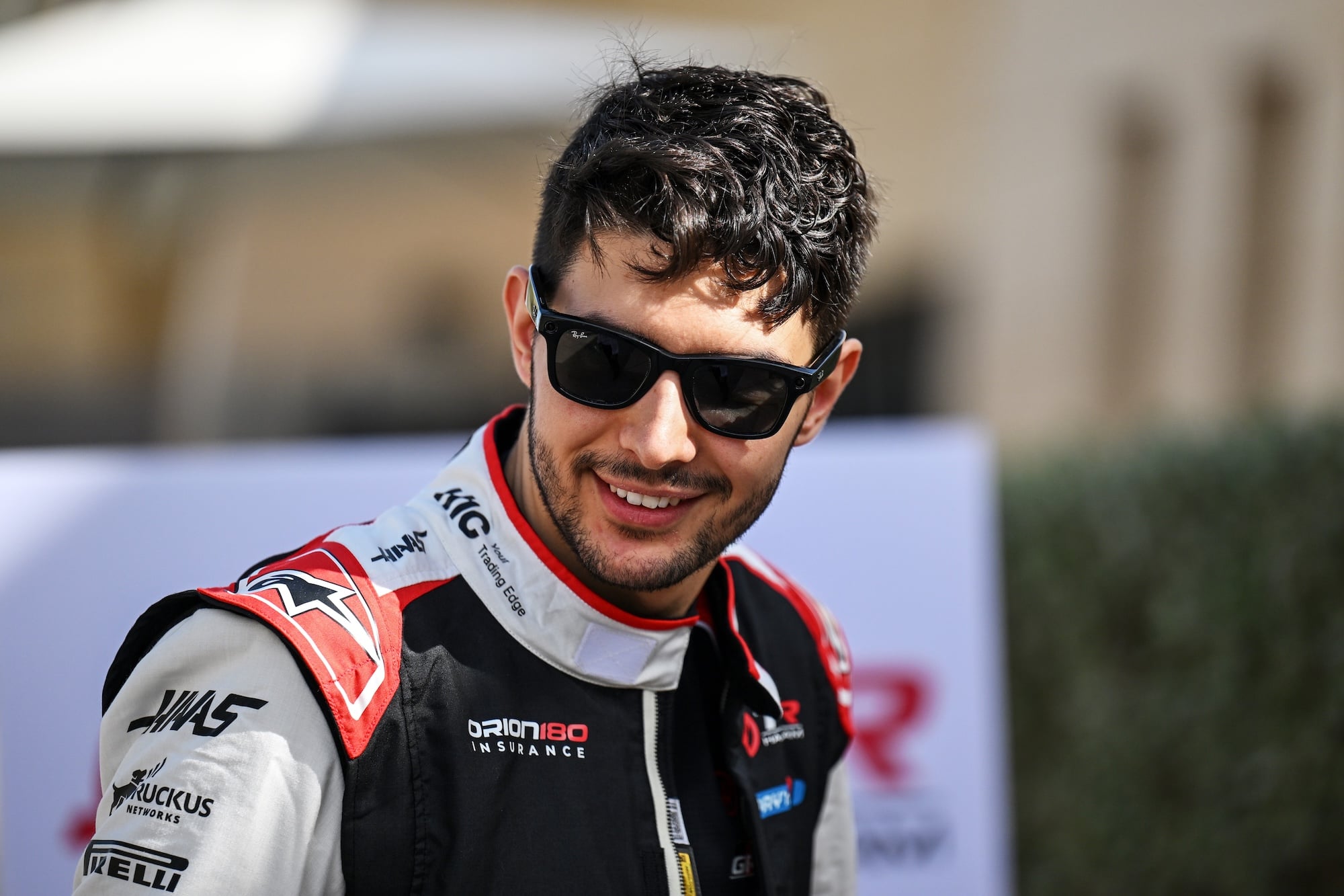 BAHRAIN, BAHRAIN - FEBRUARY 11: Esteban Ocon of France and Haas F1 looks on during day one of F1 Testing at Bahrain International Circuit on February 11, 2026 in Bahrain, Bahrain. (Photo by Sam Bagnall/Sutton Images)