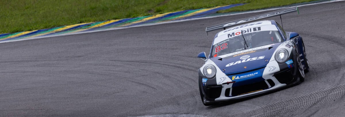 Porsche Cup: Campos passa Neumann na largada e vence corrida 1 da Challenge