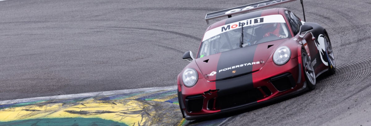 Porsche Cup: Caio Castro lidera TL1 da Sprint Challenge da Porsche Cup