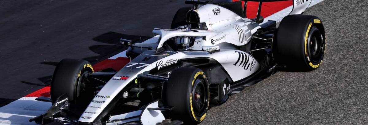 F1: Cadillac leva novo carro para pista após apresentação no Super Bowl