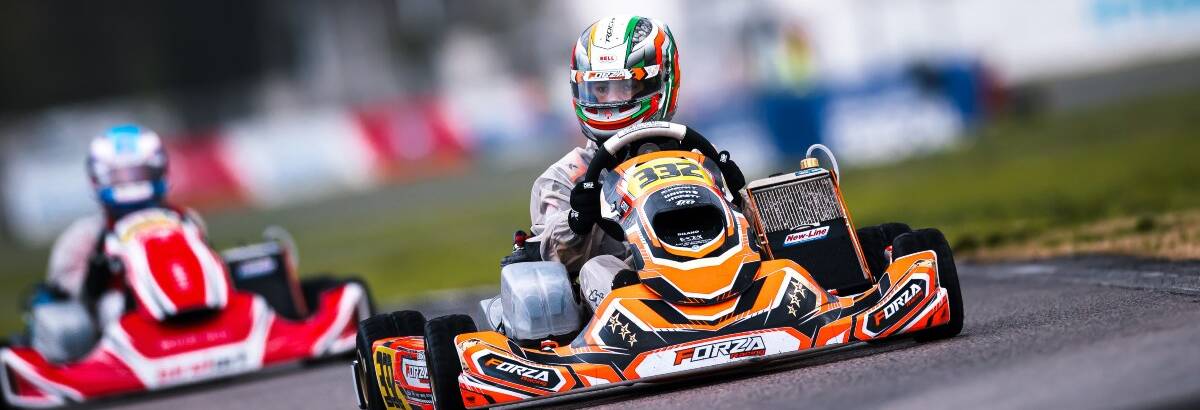 Francisco Rocha mostra consistência na segunda etapa do WSK Super Master Series