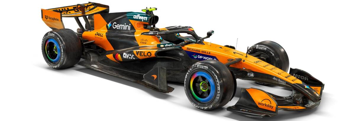 F1: McLaren revela pintura do MCL40 para temporada 2026