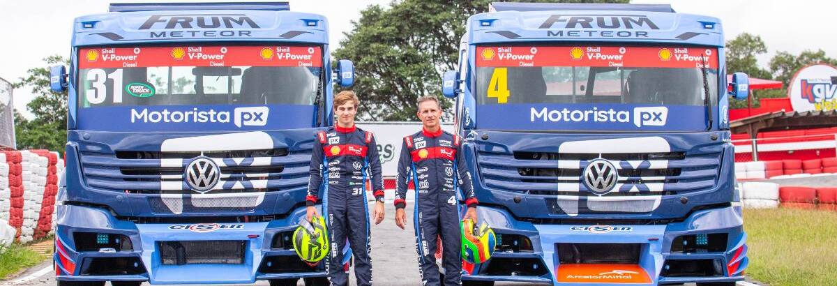 Com a chegada de PX e Shell, Equipe Giaffone Mission Zero / R9 Competições revela seus caminhões para a temporada 2026 da Copa Truck