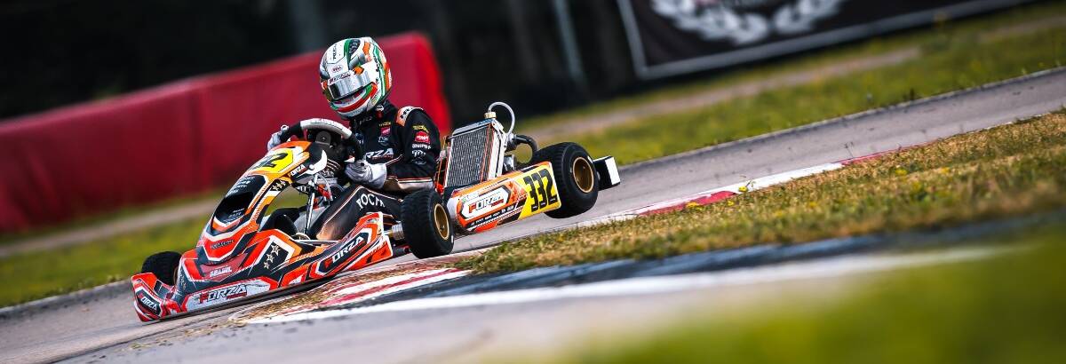 Francisco Rocha tem pela frente o segundo desafio do WSK Super Master Series, na Itália