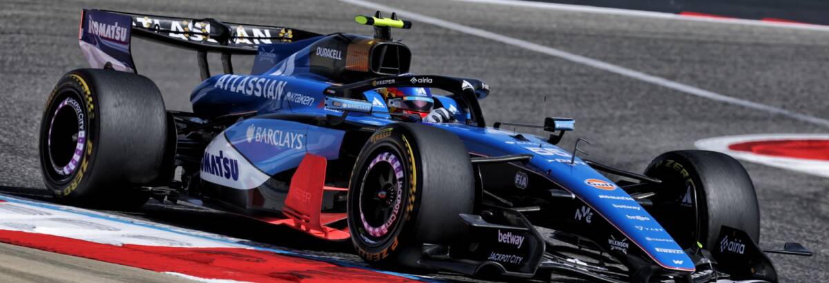 F1: Williams fecha primeiro dia de testes com 145 voltas no Bahrein
