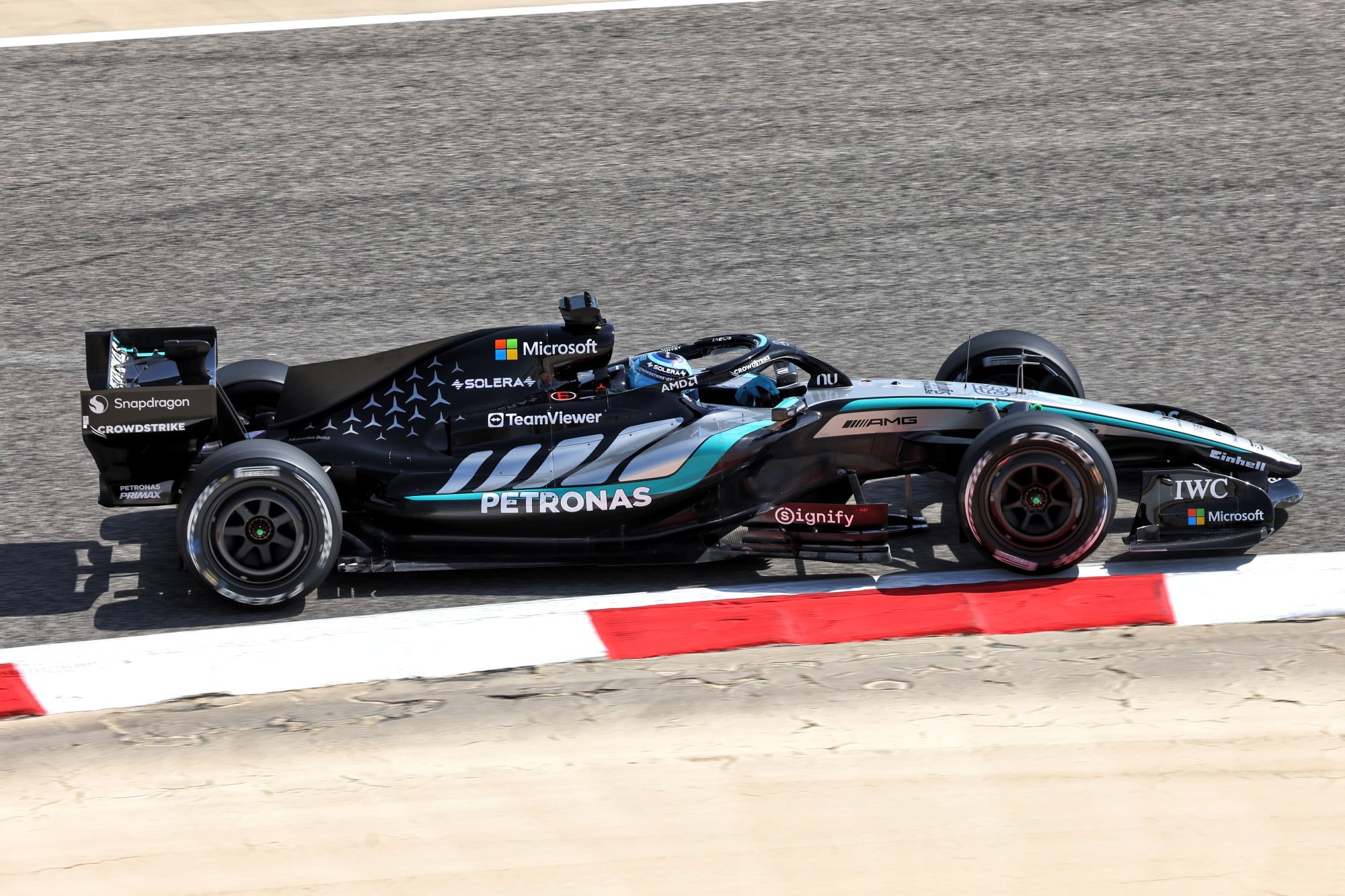 George Russell (GBR) Mercedes AMG Formula One Team W17.