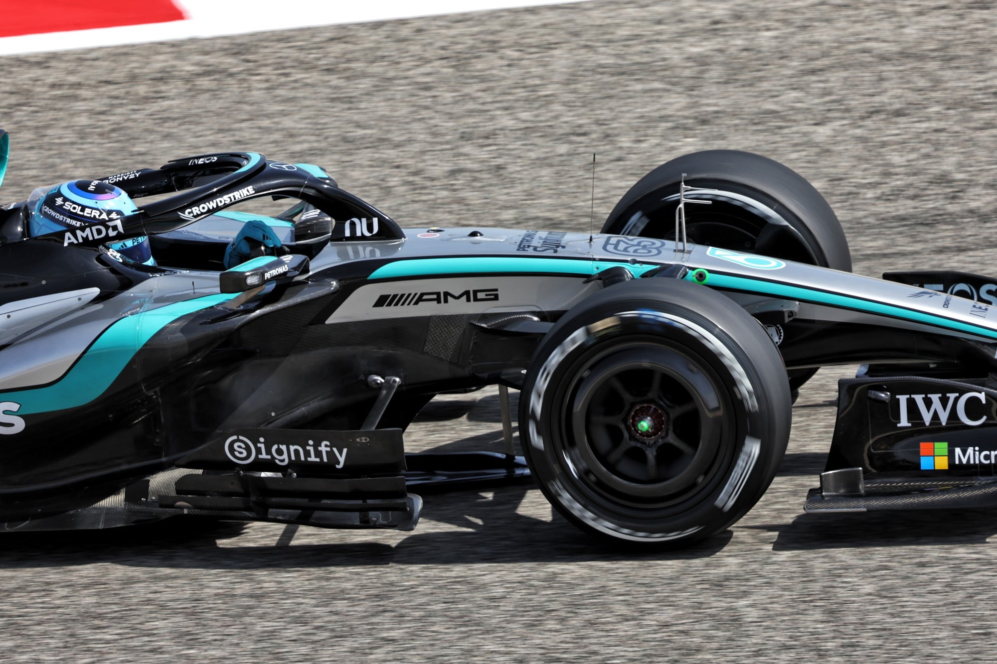 George Russell (GBR) Mercedes AMG Formula One Team W17.