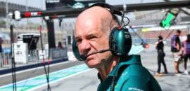 F1: Newey confia em evolução da Aston Martin durante a temporada