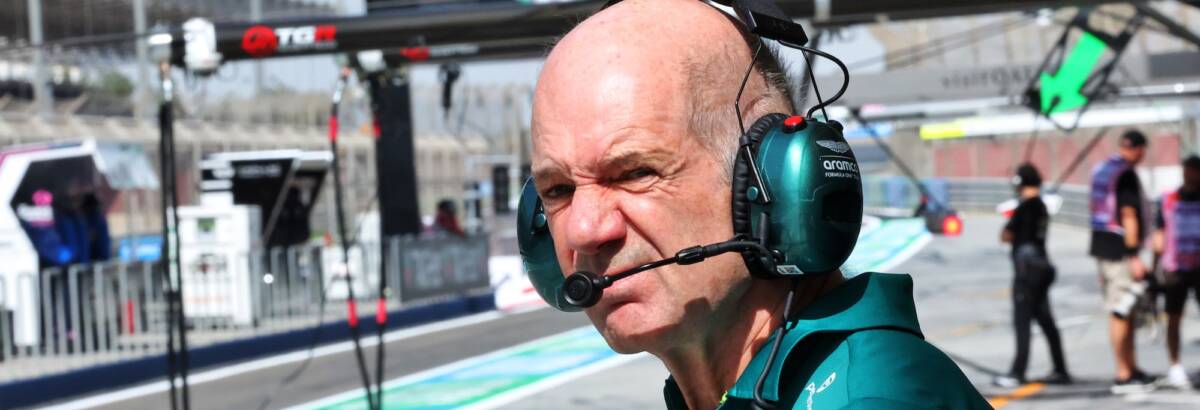 F1: Newey confia em evolução da Aston Martin durante a temporada