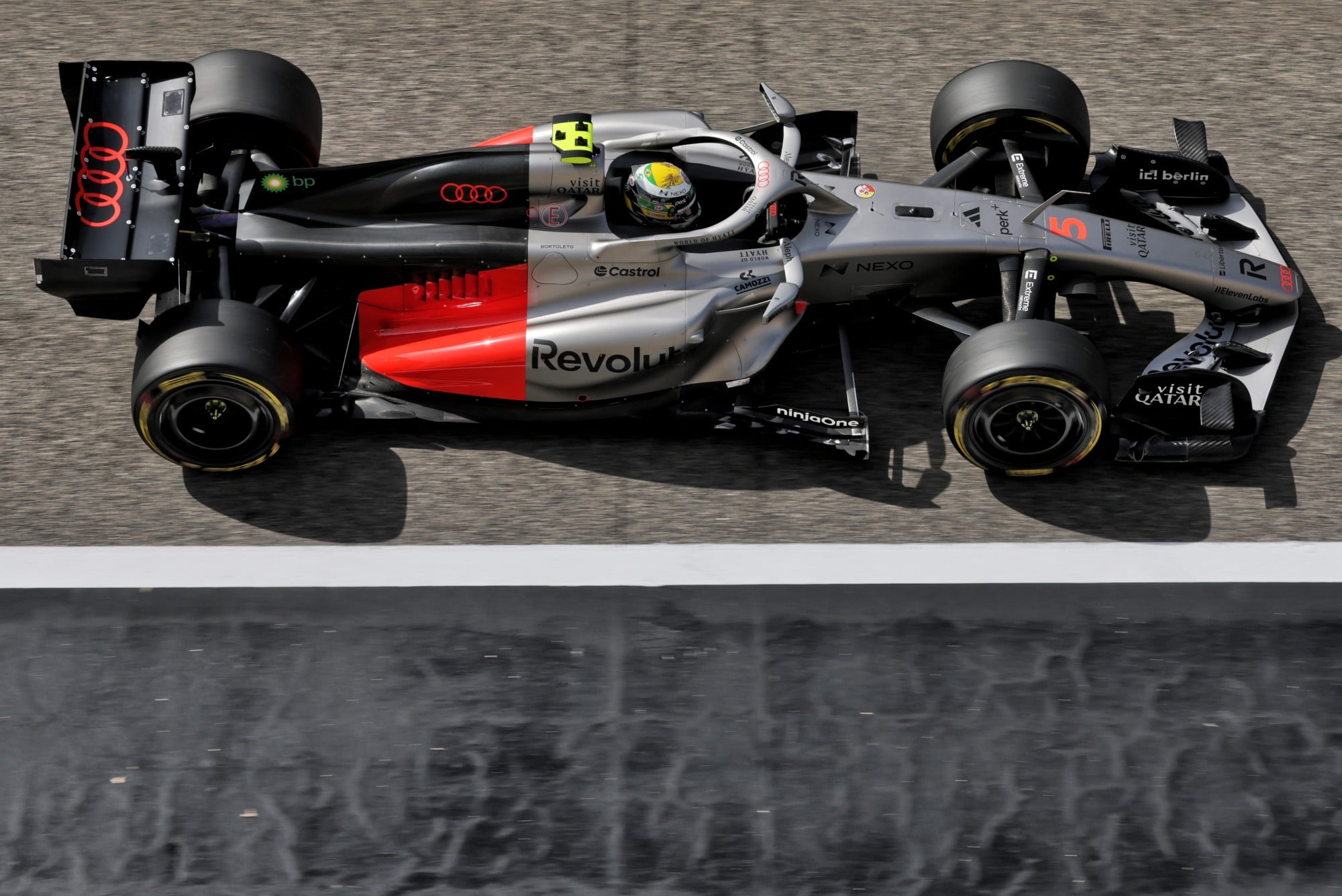 Gabriel Bortoleto (BRA) Audi F1 Team R26.