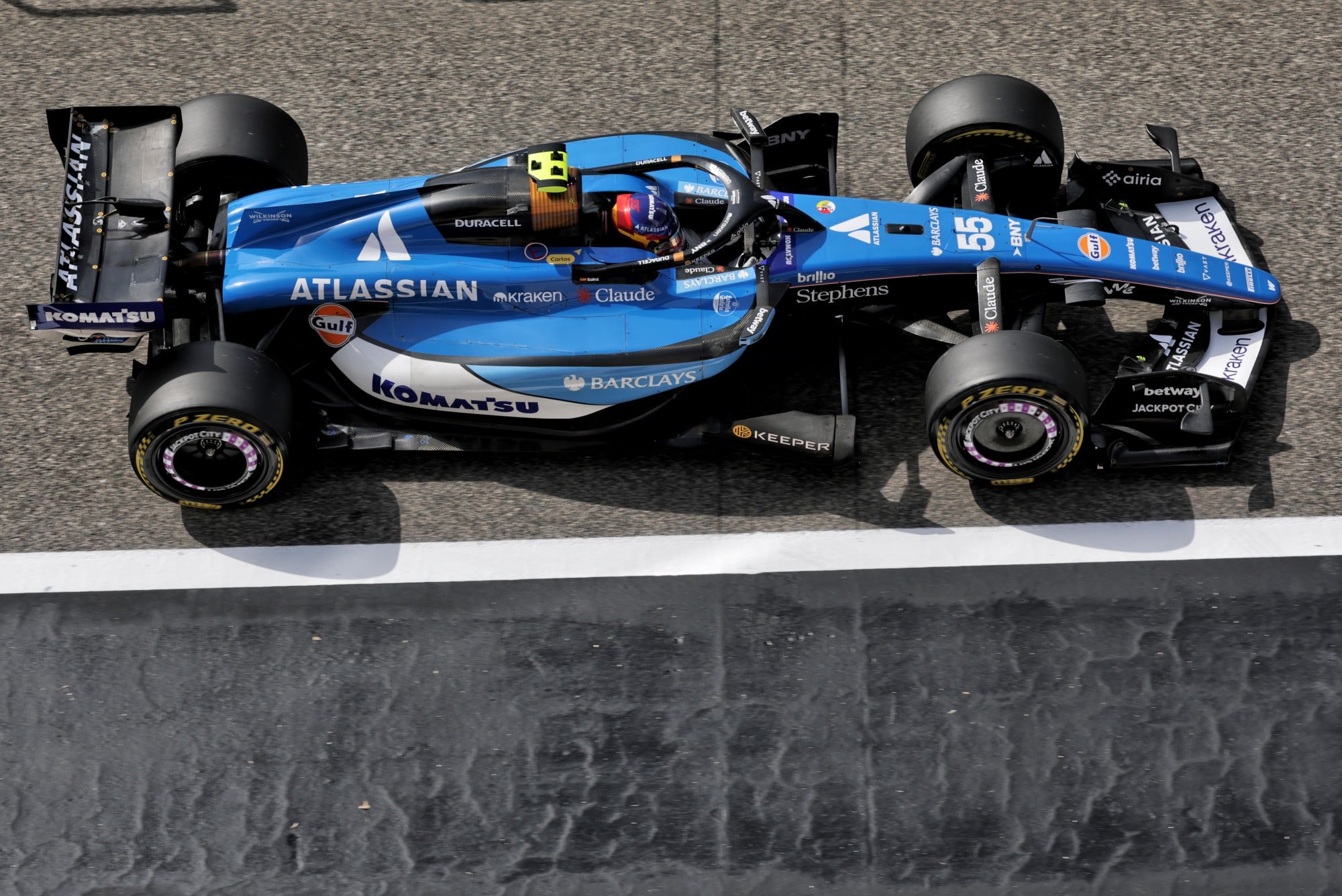 Carlos Sainz (ESP) Williams F1 Team FW48.