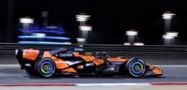 F1 hoje: Norris supera Verstappen no Dia 1 no Bahrein