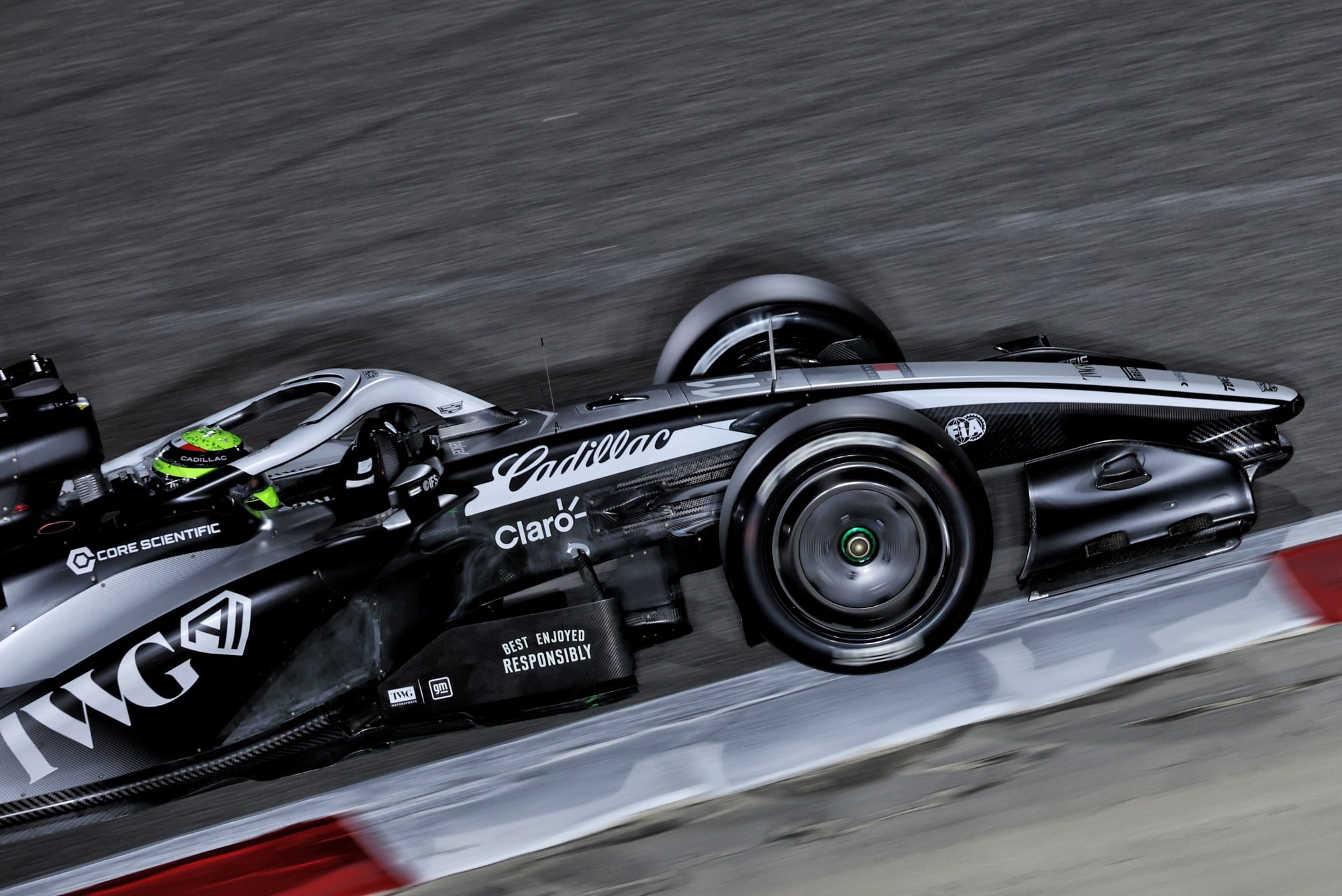 Sergio Perez (MEX) Cadillac Formula 1 Team Car.