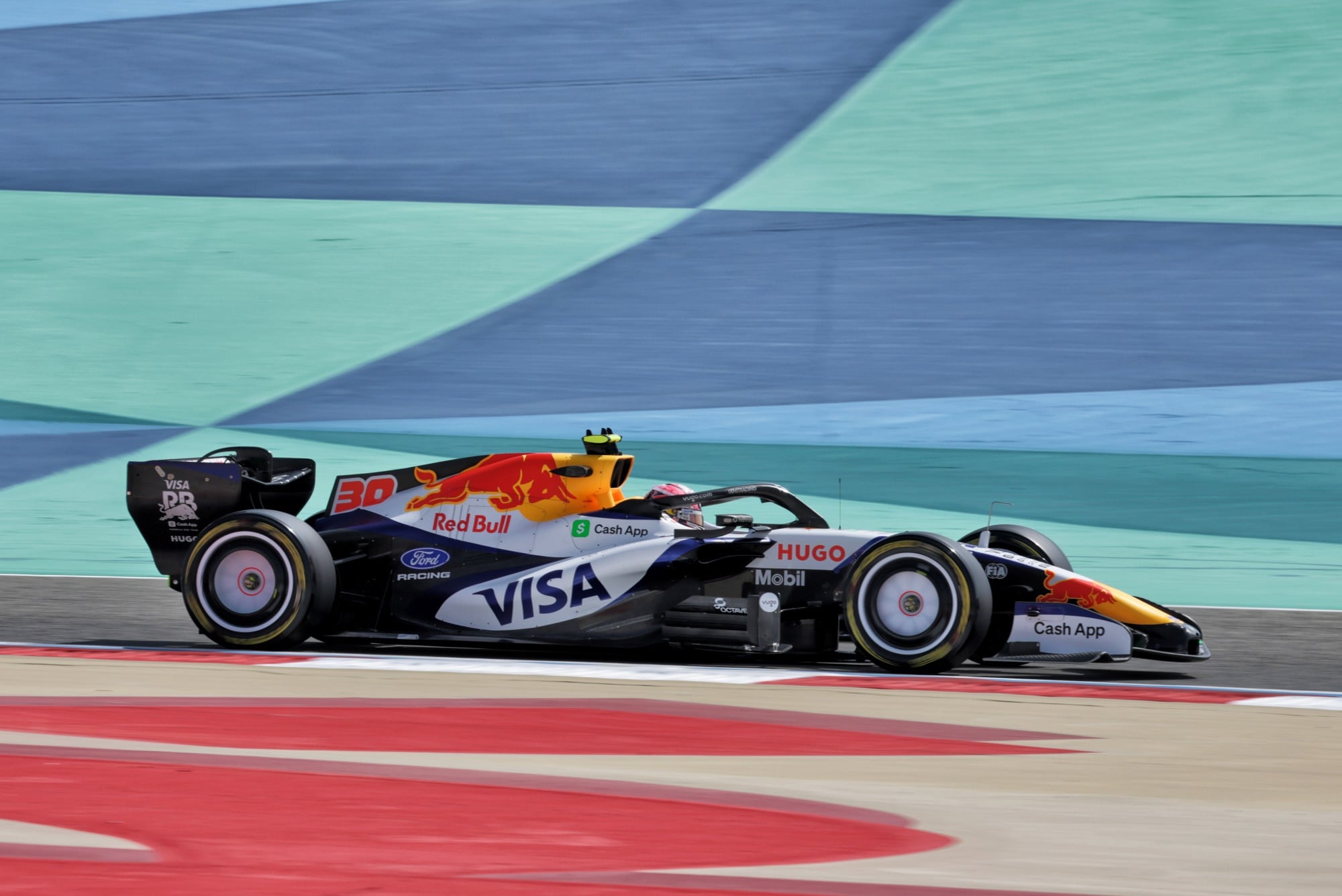 Liam Lawson (NZL) Racing Bulls Formula One Team VCARB 03.