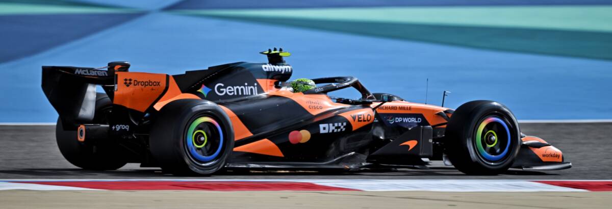 F1: Norris vê McLaren atrás de Red Bull e Ferrari em termos de desempenho