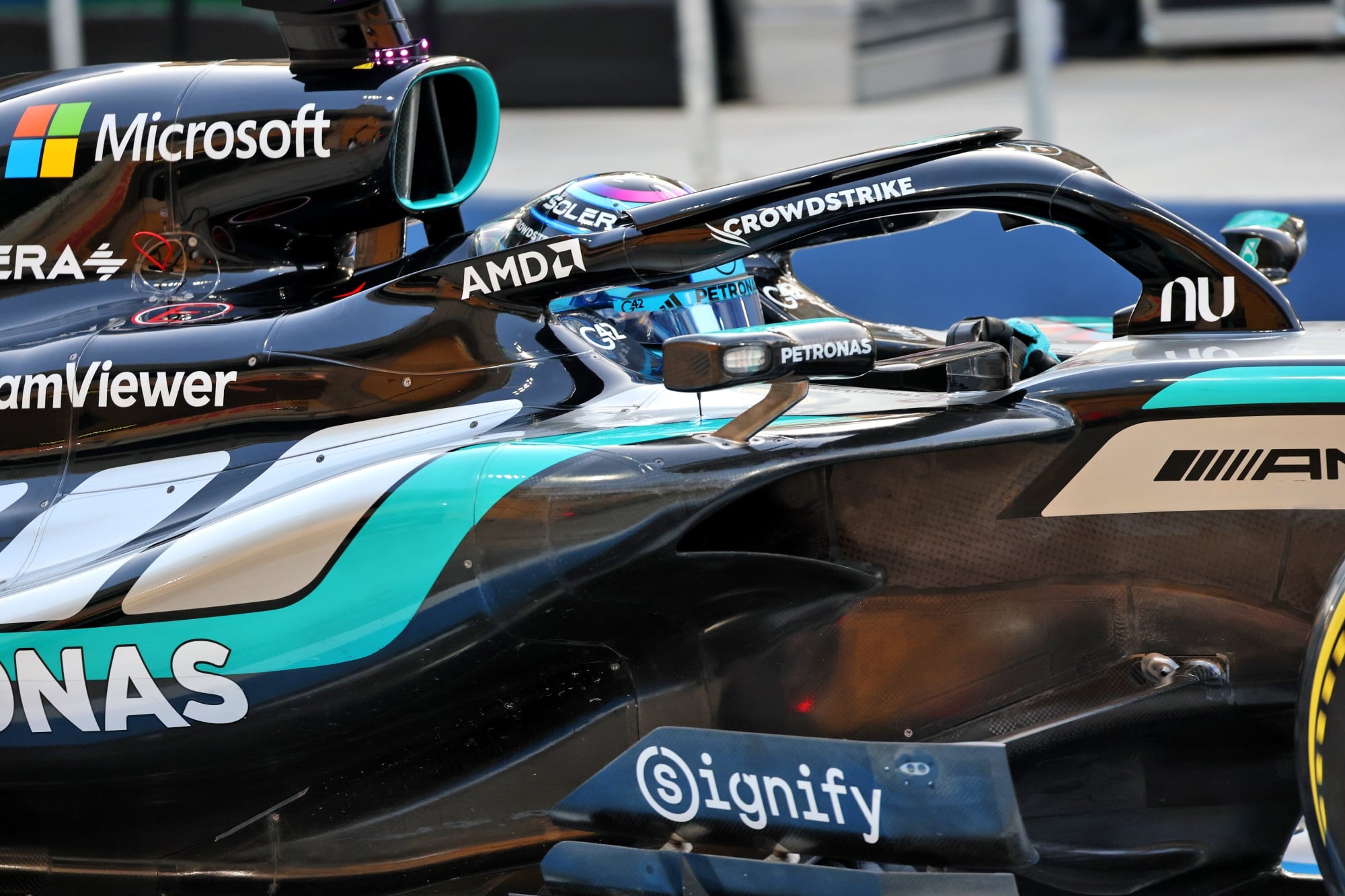 George Russell (GBR) Mercedes AMG Formula One Team W17.