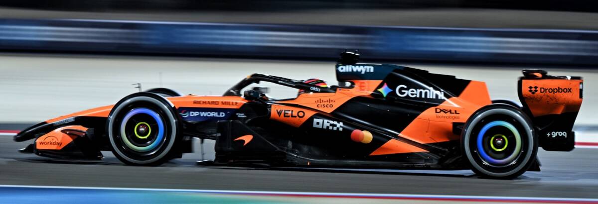 F1: McLaren soma mais de 2.200 km em três dias de testes no Bahrein