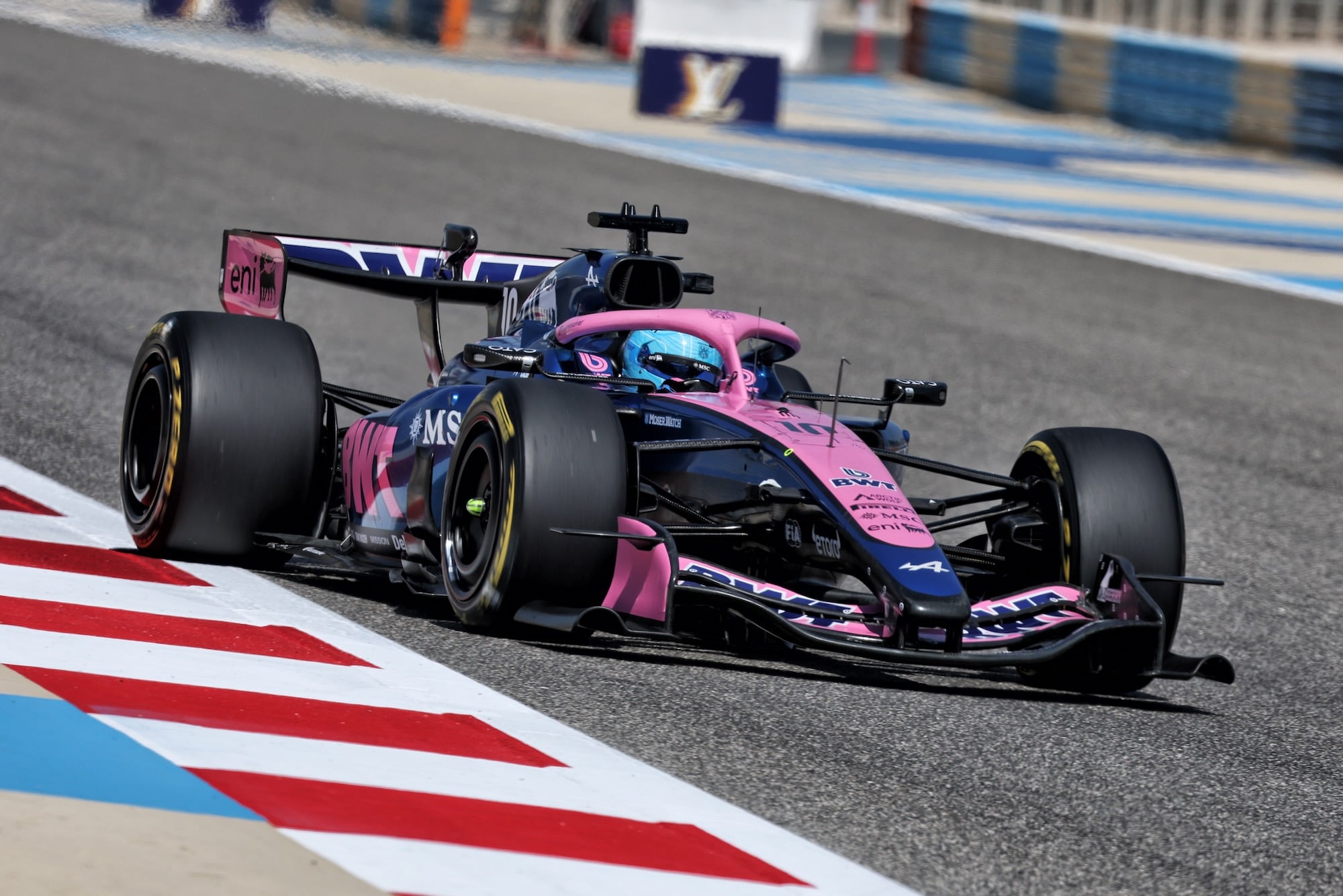F1: Alpine satisfeita com pré-temporada no Bahrein
