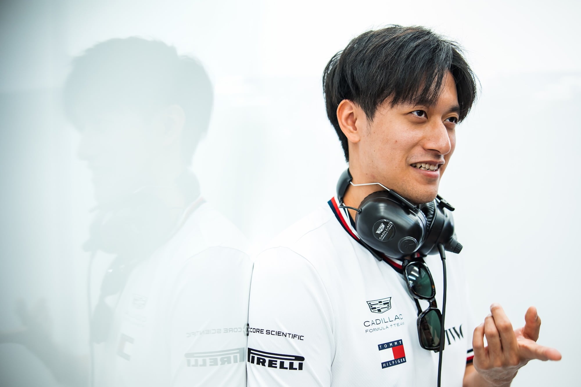 Zhou Guanyu (CHN) Cadillac Formula 1 Team Reserve Driver.