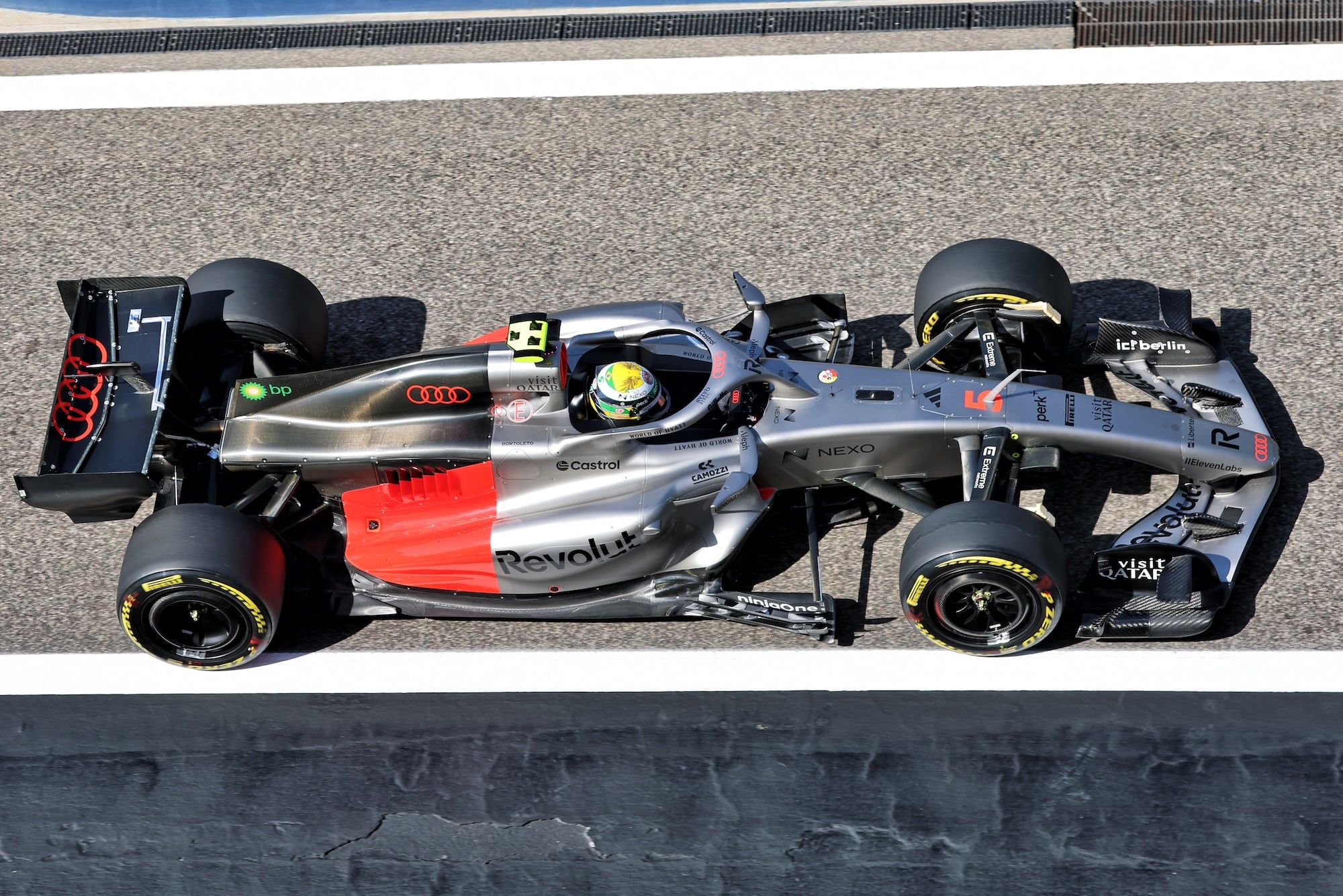 F1: Bortoleto aponta dia positivo mesmo sem dar muitas voltas: "Ótimo trabalho" Gabriel Bortoleto (BRA) Audi F1 Team R26.