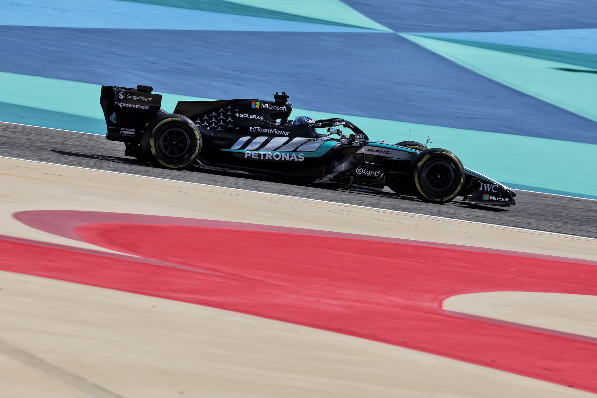 George Russell (GBR) Mercedes AMG Formula One Team W17.