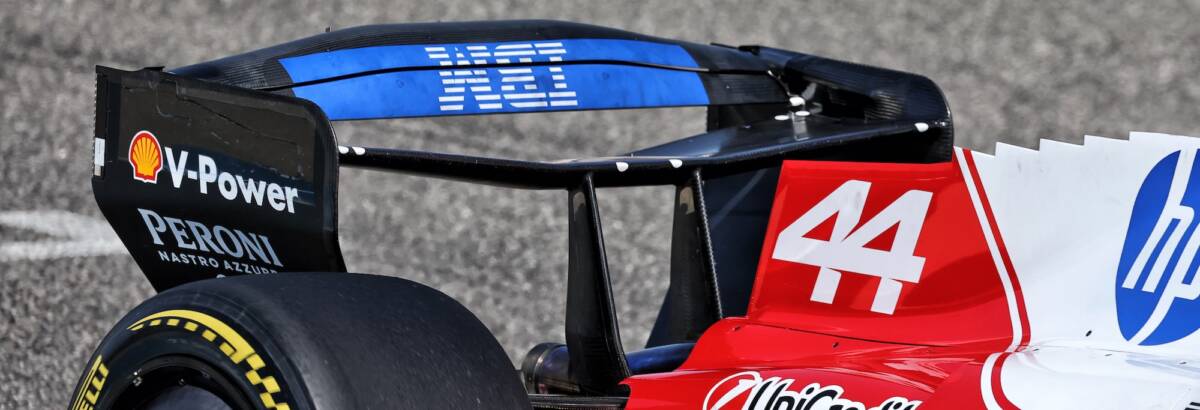 F1: Asa invertida da Ferrari choca rival e é aprovada